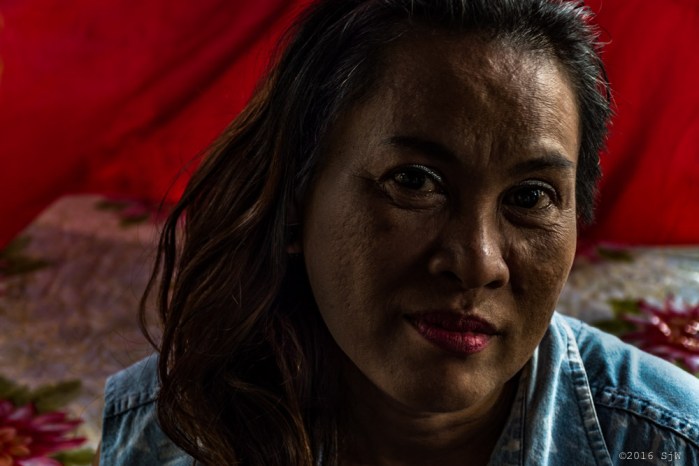 The noodle seller's new haircut